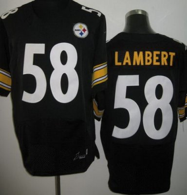 NEW NFL Pittsburgh Steelers 58 Jack Lambert Black Jerseys(Elite) NEW NFL Pittsburgh Steelers 58 Jack Lambert Black Jerseys(Elite)