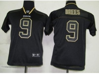 Youth NEW New Orleans Saints 9 Drew Brees Black Jerseys(Lights out) Youth NEW New Orleans Saints 9 Drew Brees Black Jerseys(Lights out)