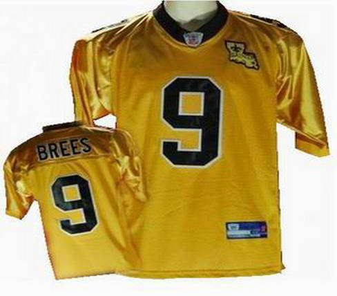 KID New Orleans Saints jerseys 9 Drew Brees jersey golded