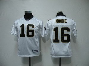 New Orleans Saints 16 Lance Moore White Kids Jerseys