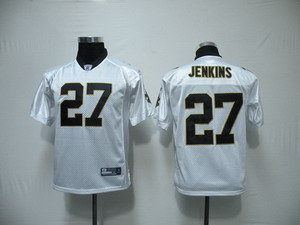 new orleans saints 27 jenkins White Kids Jerseys
