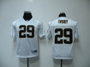 New Orleans Saints 29 Chris Ivory White Kids Jerseys