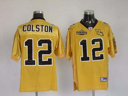 KID New Orleans Saints 12 Colston Golden Jerseys