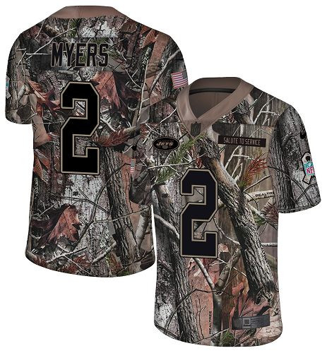Nike Jets #2 Jason Myers Camo Youth Stitched NFL Limited Rush Realtree Jersey Nike Jets #2 Jason Myers Camo Youth Stitched NFL Limited Rush Realtree Jersey