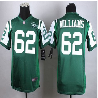 Youth New Jets #62 Leonard Williams Green Team Color Stitched NFL Elite Jersey Youth New Jets #62 Leonard Williams Green Team Color Stitched NFL Elite Jersey