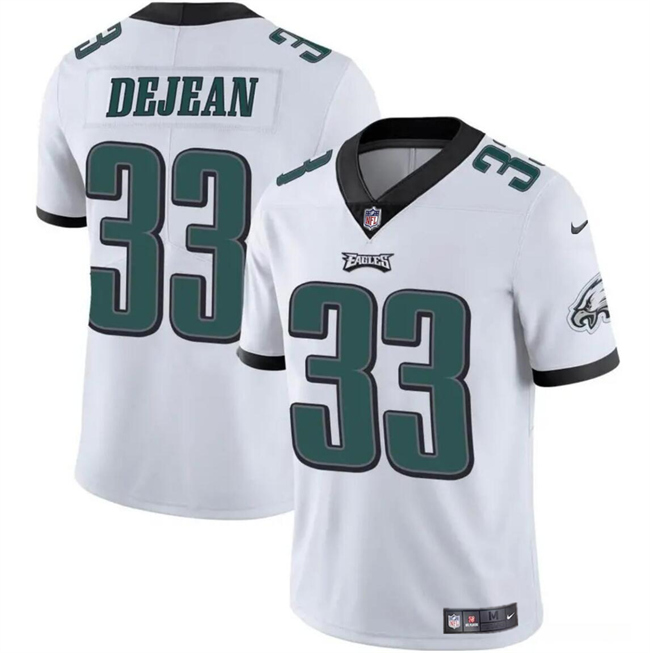 Youth Philadelphia Eagles #33 Cooper DeJean White 2024 Draft Vapor Untouchable Limited Stitched Football Jersey Youth Philadelphia Eagles #33 Cooper DeJean White 2024 Draft Vapor Untouchable Limited Stitched Football Jersey