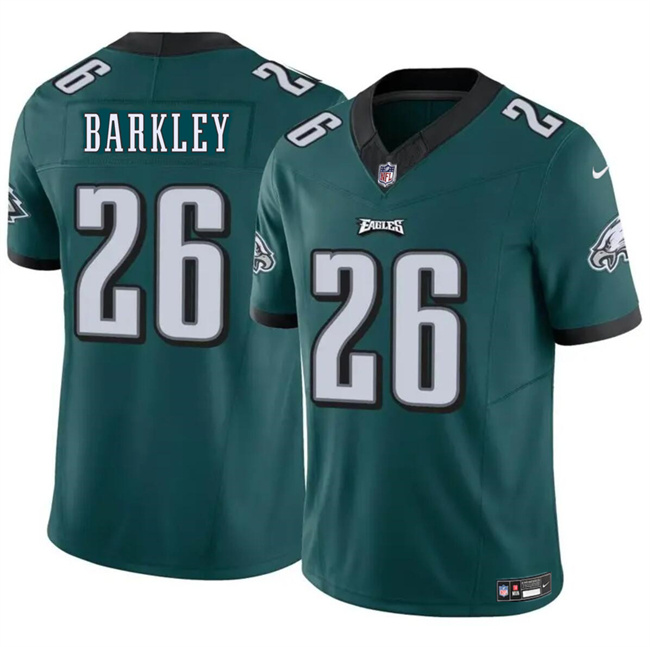 Youth Philadelphia Eagles #26 Saquon Barkley Green 2023 F.U.S.E Vapor Untouchable Limited Stitched Football Jersey Youth Philadelphia Eagles #26 Saquon Barkley Green 2023 F.U.S.E Vapor Untouchable Limited Stitched Football Jersey