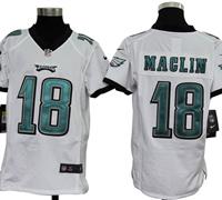 Youth Nike NFL Philadelphia Eagles 18 Jeremy Maclin White Jerseys