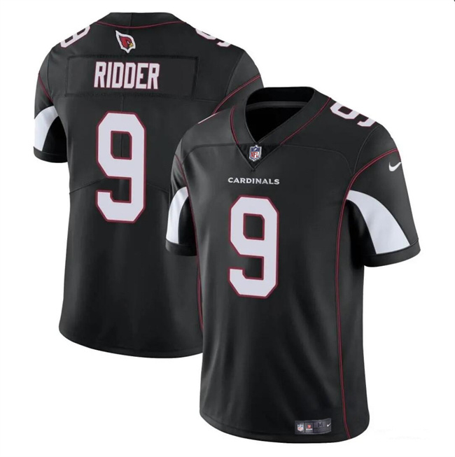 Youth Arizona Cardinals #9 Desmond Ridder Black Vapor Untouchable Limited Stitched Football Jersey Youth Arizona Cardinals #9 Desmond Ridder Black Vapor Untouchable Limited Stitched Football Jersey