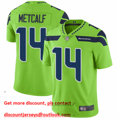 Seahawks #14 D.K. Metcalf Green Youth Stitched Football Limited Rush Jersey Seahawks #14 D.K. Metcalf Green Youth Stitched Football Limited Rush Jersey