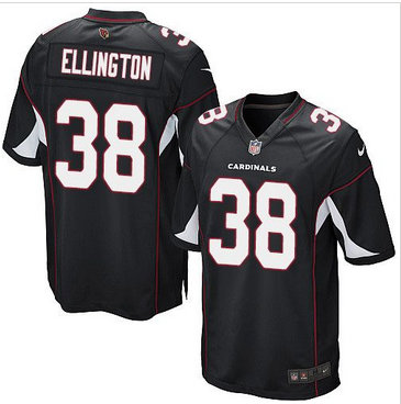 Youth Nike Cardinals #38 Andre Ellington Black Alternate Stitched NFL Elite Jersey Youth Nike Cardinals #38 Andre Ellington Black Alternate Stitched NFL Elite Jersey