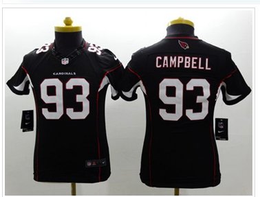 Youth NEW Cardinals #93 Calais Campbell Black Alternate Stitched NFL Limited Jersey Youth NEW Cardinals #93 Calais Campbell Black Alternate Stitched NFL Limited Jersey