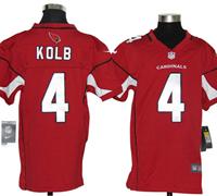 Youth Nike NFL Arizona Cardinals 4 Kevin Kolb Red Jerseys