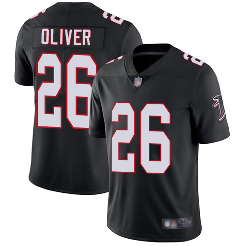 Falcons #26 Isaiah Oliver Black Alternate Youth Stitched Football Vapor Untouchable Limited Jersey Falcons #26 Isaiah Oliver Black Alternate Youth Stitched Football Vapor Untouchable Limited Jersey