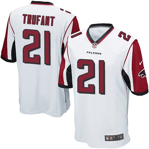 Nike Falcons #21 Desmond Trufant White Youth Stitched NFL Elite Jersey Nike Falcons #21 Desmond Trufant White Youth Stitched NFL Elite Jersey