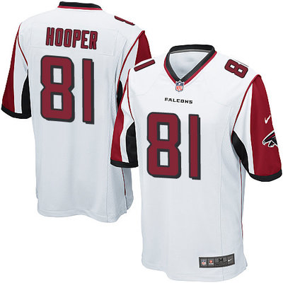 Nike Falcons #81 Austin Hooper White Youth Stitched NFL Elite Jersey Nike Falcons #81 Austin Hooper White Youth Stitched NFL Elite Jersey