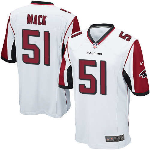 Nike Falcons #51 Alex Mack White Youth Stitched NFL Elite Jersey Nike Falcons #51 Alex Mack White Youth Stitched NFL Elite Jersey