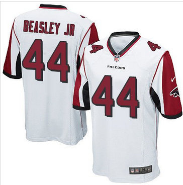 Youth Nike Falcons #44 Vic Beasley Jr White Stitched NFL Elite Jersey Youth Nike Falcons #44 Vic Beasley Jr White Stitched NFL Elite Jersey