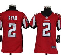 Youth Nike NFL Atlanta Falcons 2 Matt Ryan Red jerseys