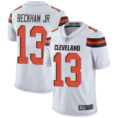 Browns #13 Odell Beckham Jr White Youth Stitched Football Vapor Untouchable Limited Jersey Browns #13 Odell Beckham Jr White Youth Stitched Football Vapor Untouchable Limited Jersey