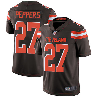 Nike Browns #27 Jabrill Peppers Brown Team Color Youth Stitched NFL Vapor Untouchable Limited Jersey Nike Browns #27 Jabrill Peppers Brown Team Color Youth Stitched NFL Vapor Untouchable Limited Jersey