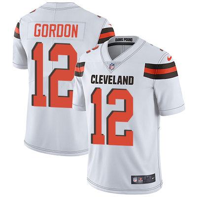 Nike Browns #12 Josh Gordon White Youth Stitched NFL Vapor Untouchable Limited Jersey Nike Browns #12 Josh Gordon White Youth Stitched NFL Vapor Untouchable Limited Jersey