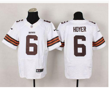 Youth NFL New Cleveland Browns #6 Brian Hoyer White Jersey