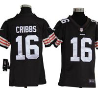 Youth Nike NFL Cleveland Browns 16 Joshua Cribbs Brown Jerseys Youth Nike NFL Cleveland Browns 16 Joshua Cribbs Brown Jerseys