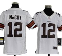 Youth Nike NFL Cleveland Browns 12 Colt McCoy White Jerseys Youth Nike NFL Cleveland Browns 12 Colt McCoy White Jerseys