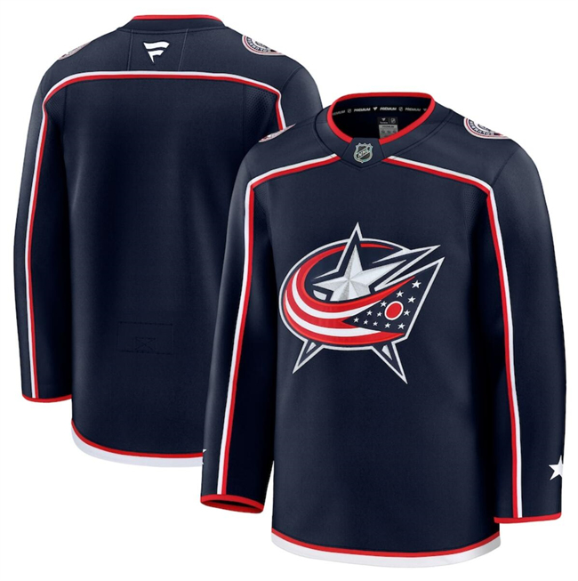 Men's Columbus Blue Jackets Blank Navy 2024-25 Home Stitched Hockey Jersey Men's Columbus Blue Jackets Blank Navy 2024-25 Home Stitched Hockey Jersey