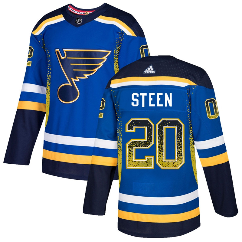 Blues 20 Alexander Steen Royal Drift Fashion Adidas Jersey Blues 20 Alexander Steen Royal Drift Fashion Adidas Jersey