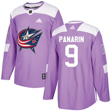 Adidas Blue Jackets #9 Artemi Panarin Purple Authentic Fights Cancer Stitched NHL Jersey Adidas Blue Jackets #9 Artemi Panarin Purple Authentic Fights Cancer Stitched NHL Jersey
