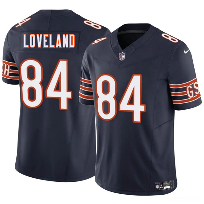 Youth Chicago Bears #84 Colston Loveland Navy 2025 Draft F.U.S.E. Vapor Untouchable Limited Stitched Football Jersey Youth Chicago Bears #84 Colston Loveland Navy 2025 Draft F.U.S.E. Vapor Untouchable Limited Stitched Football Jersey