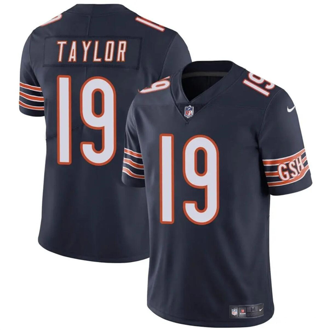 Youth Chicago Bears #19 Tory Taylor Navy Vapor Stitched Football Jersey Youth Chicago Bears #19 Tory Taylor Navy Vapor Stitched Football Jersey