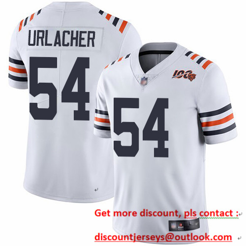Bears #54 Brian Urlacher White Alternate Youth Stitched Football Vapor Untouchable Limited 100th Season Jersey Bears #54 Brian Urlacher White Alternate Youth Stitched Football Vapor Untouchable Limited 100th Season Jersey