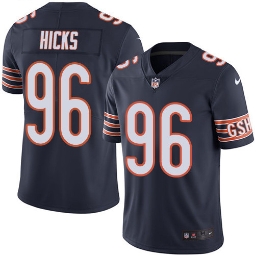 Nike Bears #96 Akiem Hicks Navy Blue Team Color Youth Stitched NFL Vapor Untouchable Limited Jersey Nike Bears #96 Akiem Hicks Navy Blue Team Color Youth Stitched NFL Vapor Untouchable Limited Jersey