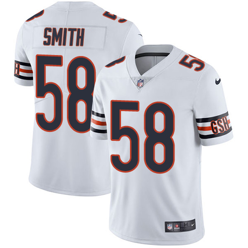 Nike Bears #58 Roquan Smith White Youth Stitched NFL Vapor Untouchable Limited Jersey Nike Bears #58 Roquan Smith White Youth Stitched NFL Vapor Untouchable Limited Jersey