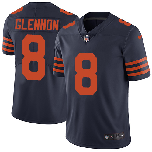 Nike Bears #8 Mike Glennon Navy Blue Alternate Youth Stitched NFL Vapor Untouchable Limited Jersey Nike Bears #8 Mike Glennon Navy Blue Alternate Youth Stitched NFL Vapor Untouchable Limited Jersey