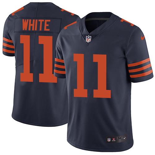 Nike Bears #11 Kevin White Navy Blue Alternate Youth Stitched NFL Vapor Untouchable Limited Jersey Nike Bears #11 Kevin White Navy Blue Alternate Youth Stitched NFL Vapor Untouchable Limited Jersey