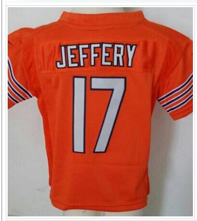 Toddler NEW Bears #17 Alshon Jeffery Orange Stitched NFL Elite Jersey Toddler NEW Bears #17 Alshon Jeffery Orange Stitched NFL Elite Jersey
