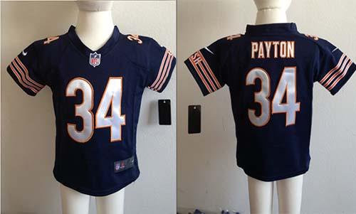 Youth NEW Bears #34 Walter Payton Navy Blue Team Color Stitched NFL Elite Jersey Youth NEW Bears #34 Walter Payton Navy Blue Team Color Stitched NFL Elite Jersey