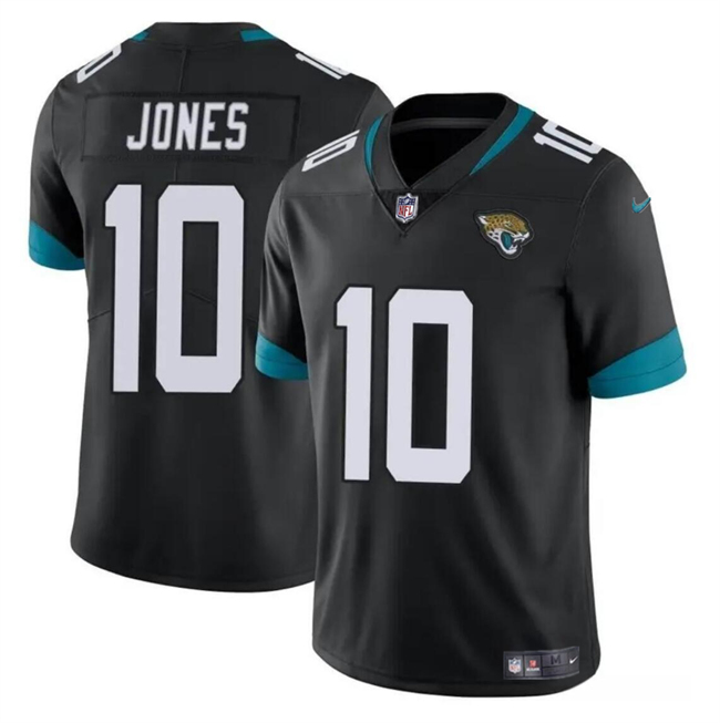 Youth Jacksonville Jaguars #10 Mac Jones Black Vapor Untouchable Limited Stitched Jersey Youth Jacksonville Jaguars #10 Mac Jones Black Vapor Untouchable Limited Stitched Jersey