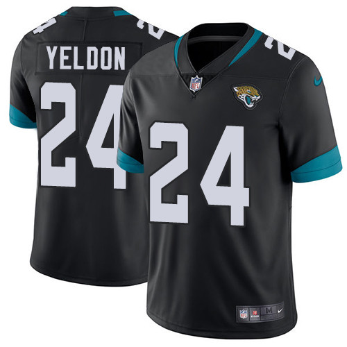 Nike Jaguars #24 T.J. Yeldon Black Team Color Youth Stitched NFL Vapor Untouchable Limited Jersey Nike Jaguars #24 T.J. Yeldon Black Team Color Youth Stitched NFL Vapor Untouchable Limited Jersey