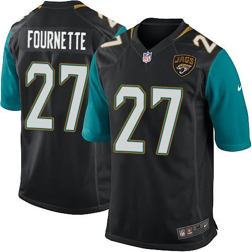 Nike Jaguars #27 Leonard Fournette Black Team Color Youth Stitched NFL Elite Jersey Nike Jaguars #27 Leonard Fournette Black Team Color Youth Stitched NFL Elite Jersey