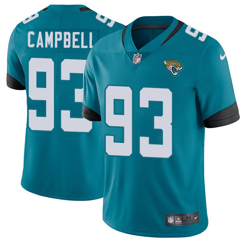 Nike Jaguars #93 Calais Campbell Teal Green Team Color Youth Stitched NFL Vapor Untouchable Limited Jersey Nike Jaguars #93 Calais Campbell Teal Green Team Color Youth Stitched NFL Vapor Untouchable Limited Jersey