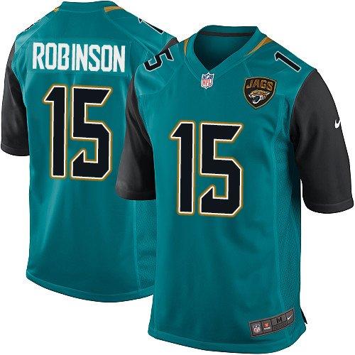 Nike Jaguars #15 Allen Robinson Teal Green Team Color Youth Stitched NFL Elite Jersey Nike Jaguars #15 Allen Robinson Teal Green Team Color Youth Stitched NFL Elite Jersey