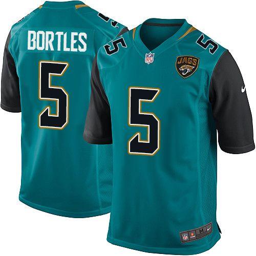 Nike Jaguars #5 Blake Bortles Teal Green Team Color Youth Stitched NFL Elite Jersey Nike Jaguars #5 Blake Bortles Teal Green Team Color Youth Stitched NFL Elite Jersey