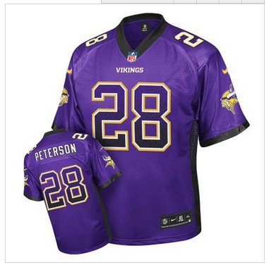 Youth Nike Vikings #28 Adrian Peterson Purple Team Color NFL Elite Drift Fashion Jersey Youth Nike Vikings #28 Adrian Peterson Purple Team Color NFL Elite Drift Fashion Jersey