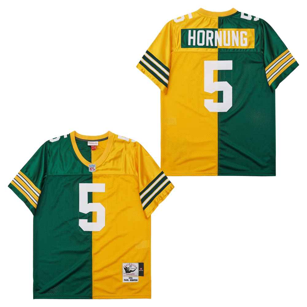 Mitchell And Ness Packers #5 Throwback Stitched NFL Jersey 5 Mitchell And Ness Packers #5 Throwback Stitched NFL Jersey 5