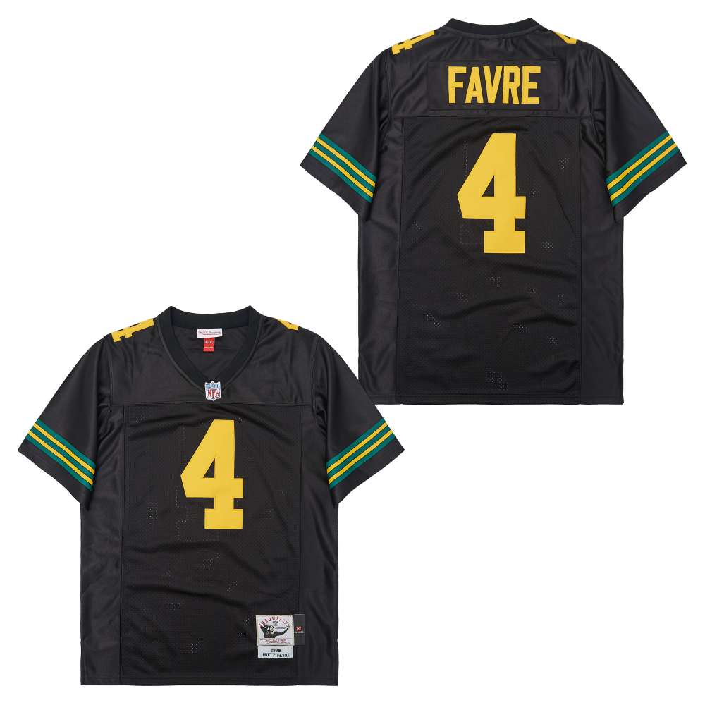Mitchell And Ness Packers #4 Throwback Stitched NFL Jersey 3 Mitchell And Ness Packers #4 Throwback Stitched NFL Jersey 3